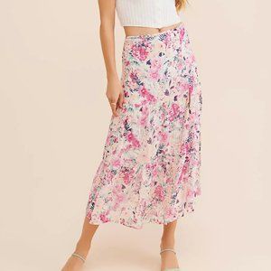 En Saison Fleur Midi Skirt